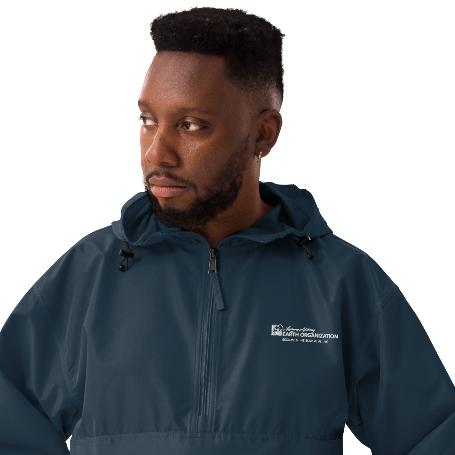 Embroidered Champion Packable Jacket