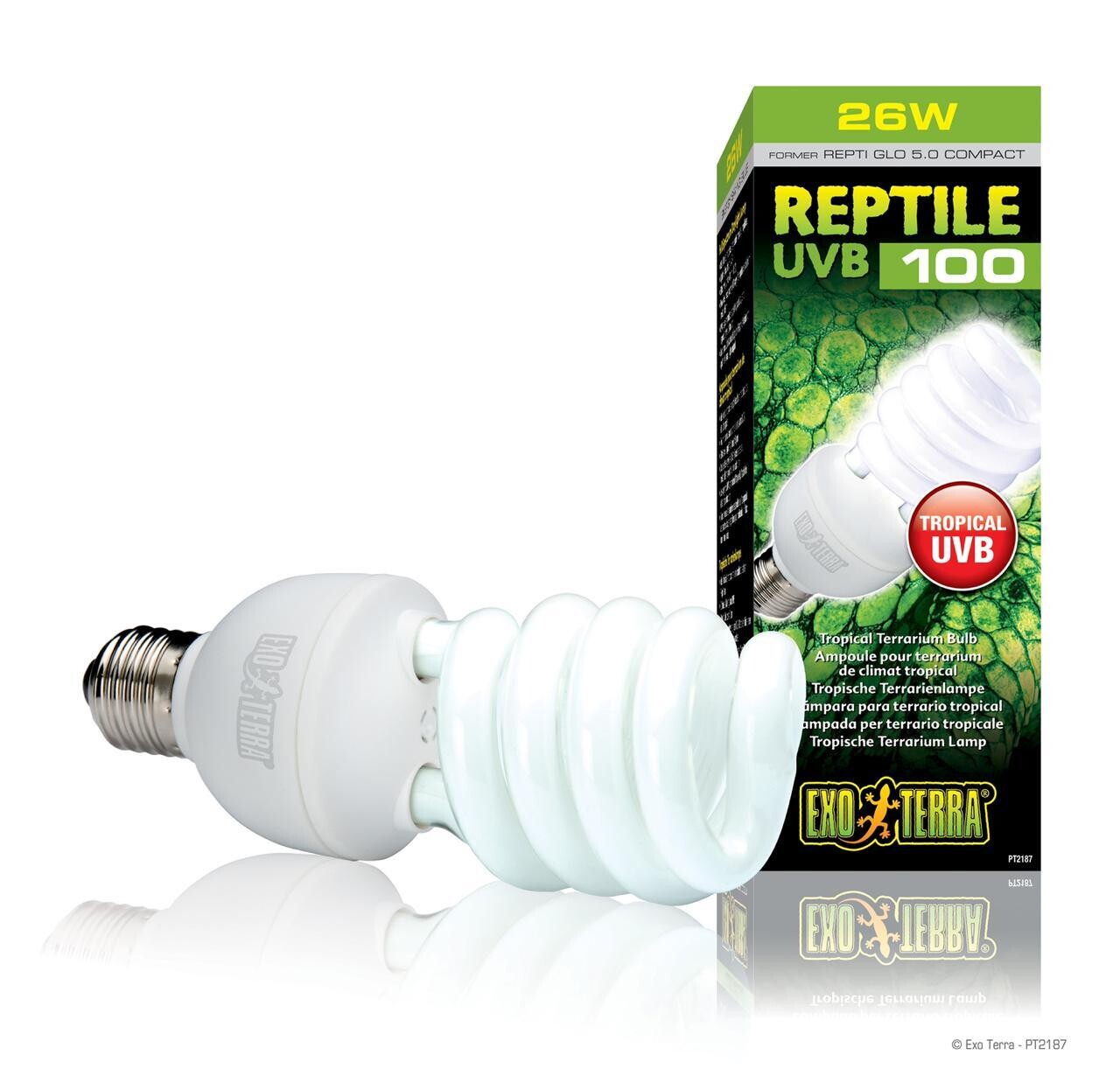 FOCO UVB100 5.0 26W
ESPECIES TROPICALES