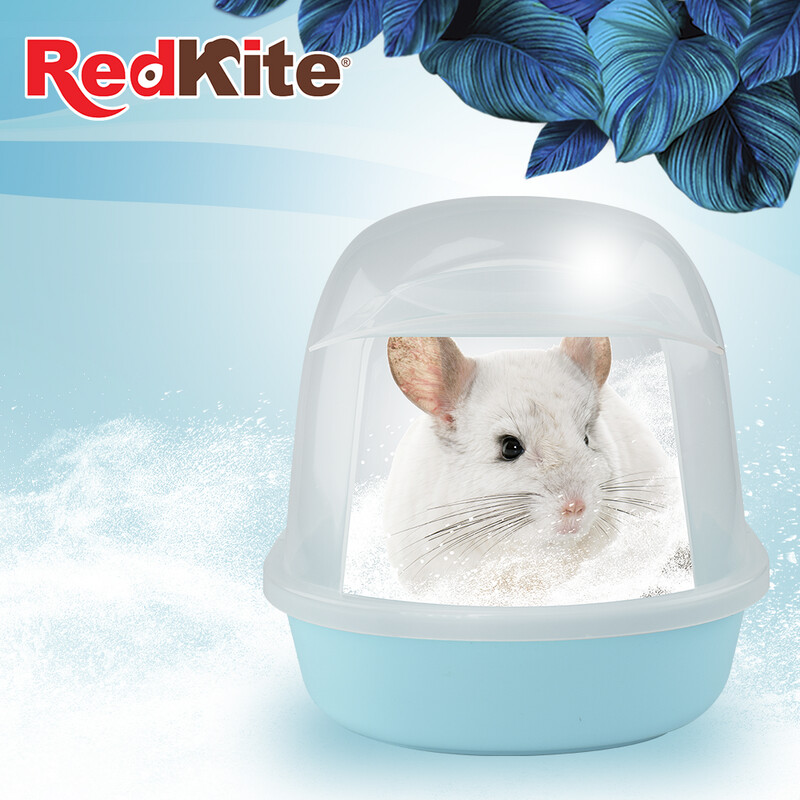BAÑERA PARA CHINCHILLA con puerta
