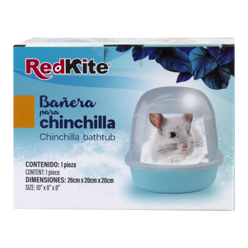 BAÑERA PARA CHINCHILLA CON PUERTA