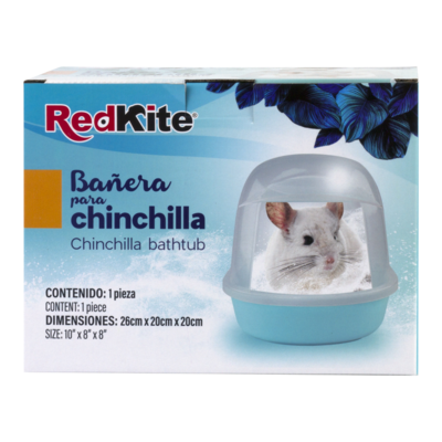 BAÑERA PARA CHINCHILLA con puerta