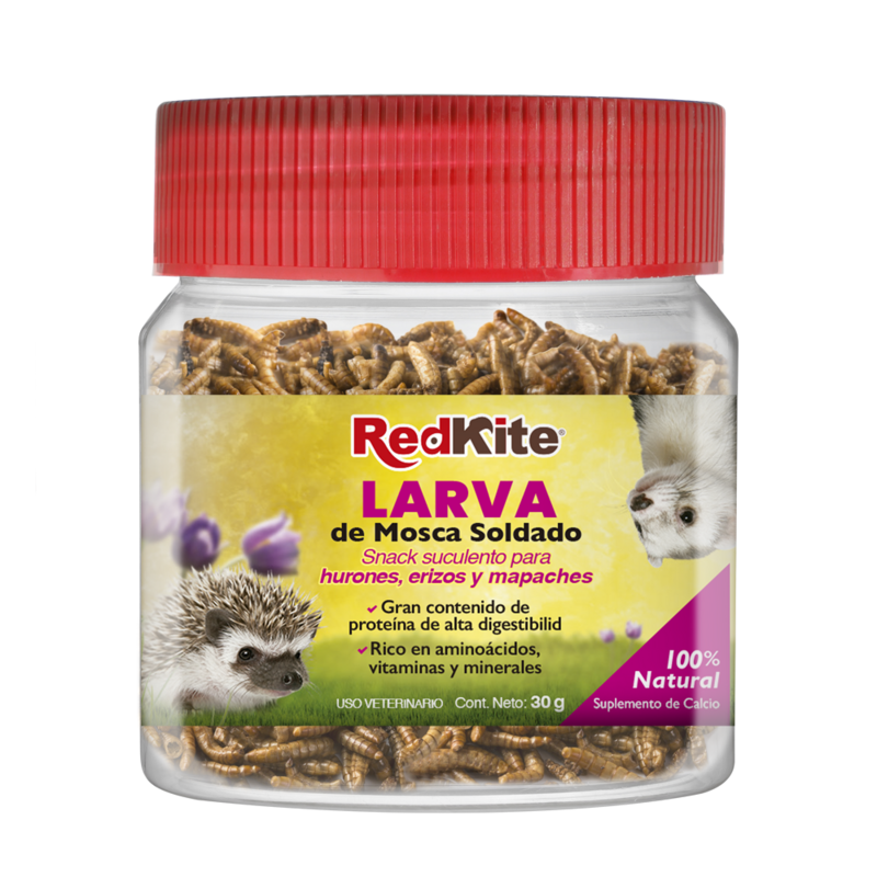 LARVA DE MOSCA SOLDADO 30GR
