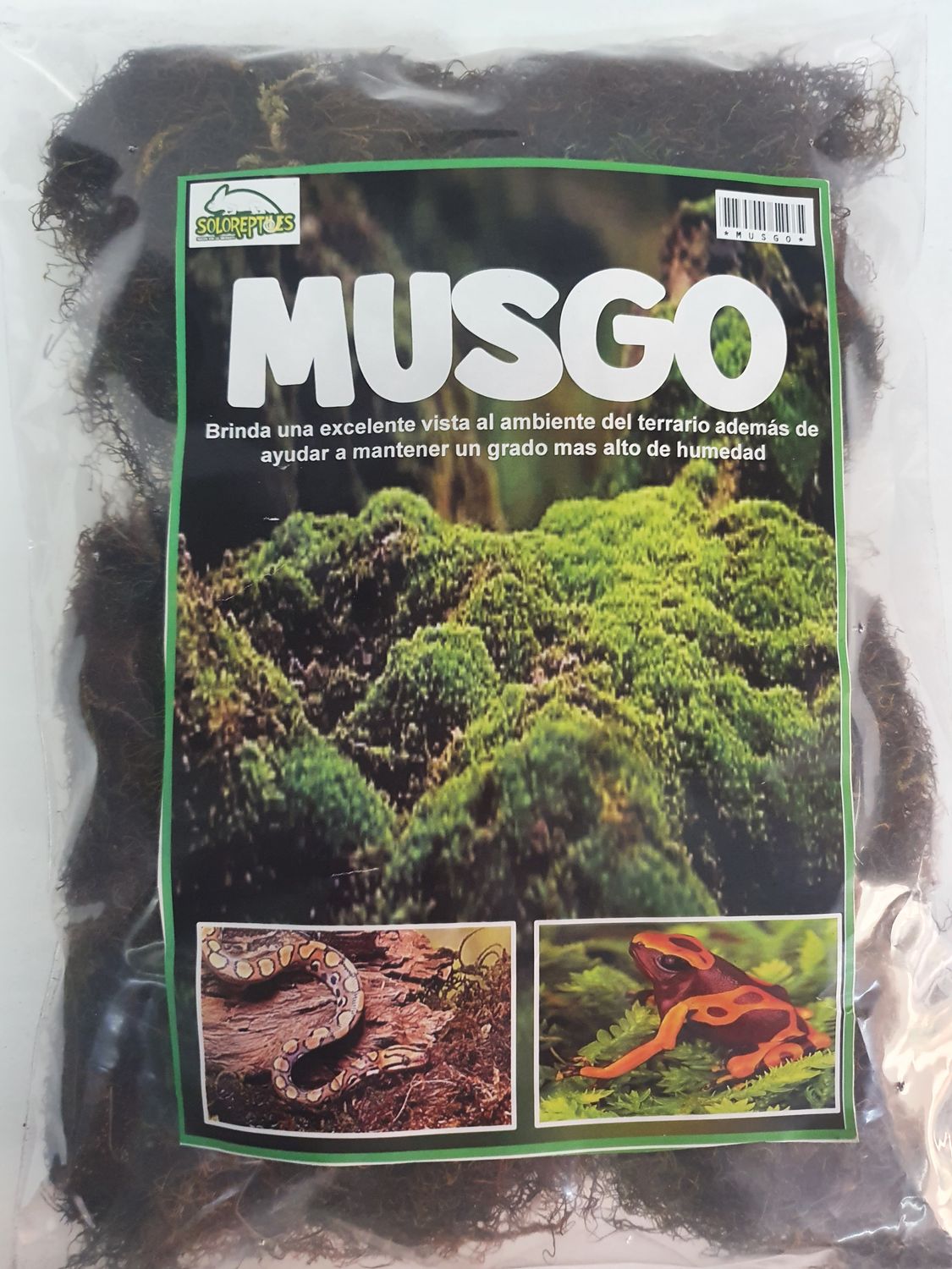 MUSGO VERDE DESHIDRATADO