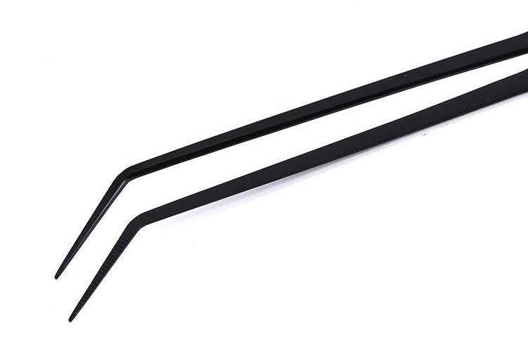PINZAS CURVA 38cm COLOR NEGRO