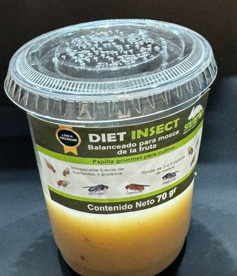 PAPILLA PARA CULTIVO MOSCA DE LA FRUTA