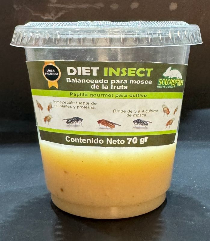 PAPILLA PARA CULTIVO MOSCA DE LA FRUTA