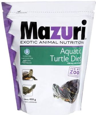 Dieta Mazuri para tortugas acuáticas 450gr