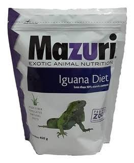 Dieta Mazuri para iguanas 450g