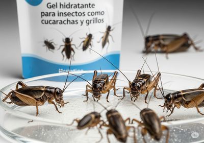 HIDROBUGS. GEL HIDRATANTE PARA INSECTOS en polvo 50gr