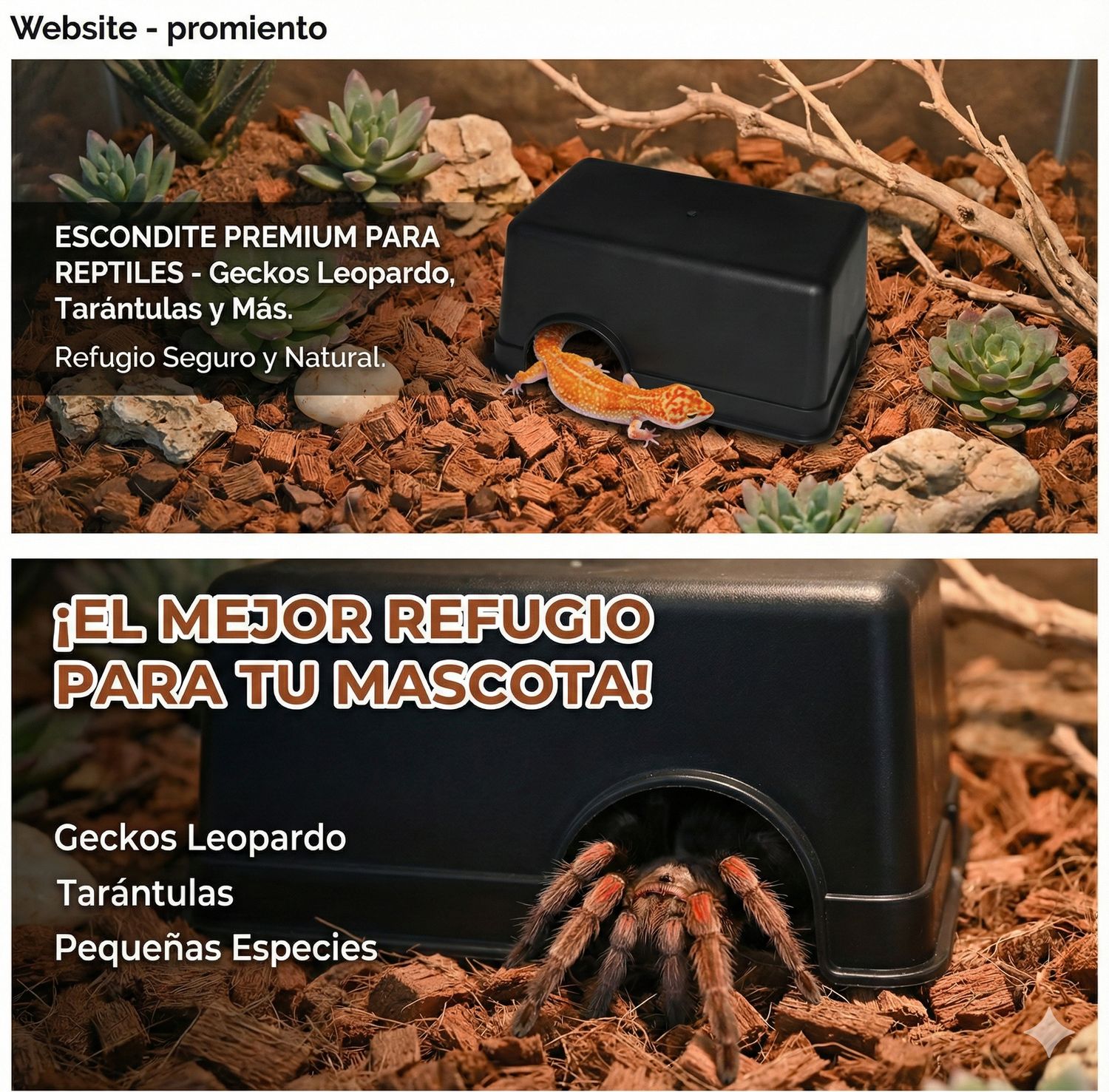 ESCONDITE REPTIL HIDE CHICO