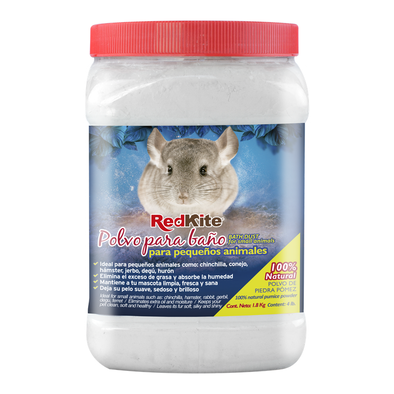 POLVO PARA BAÑO DE CHINCHILLA