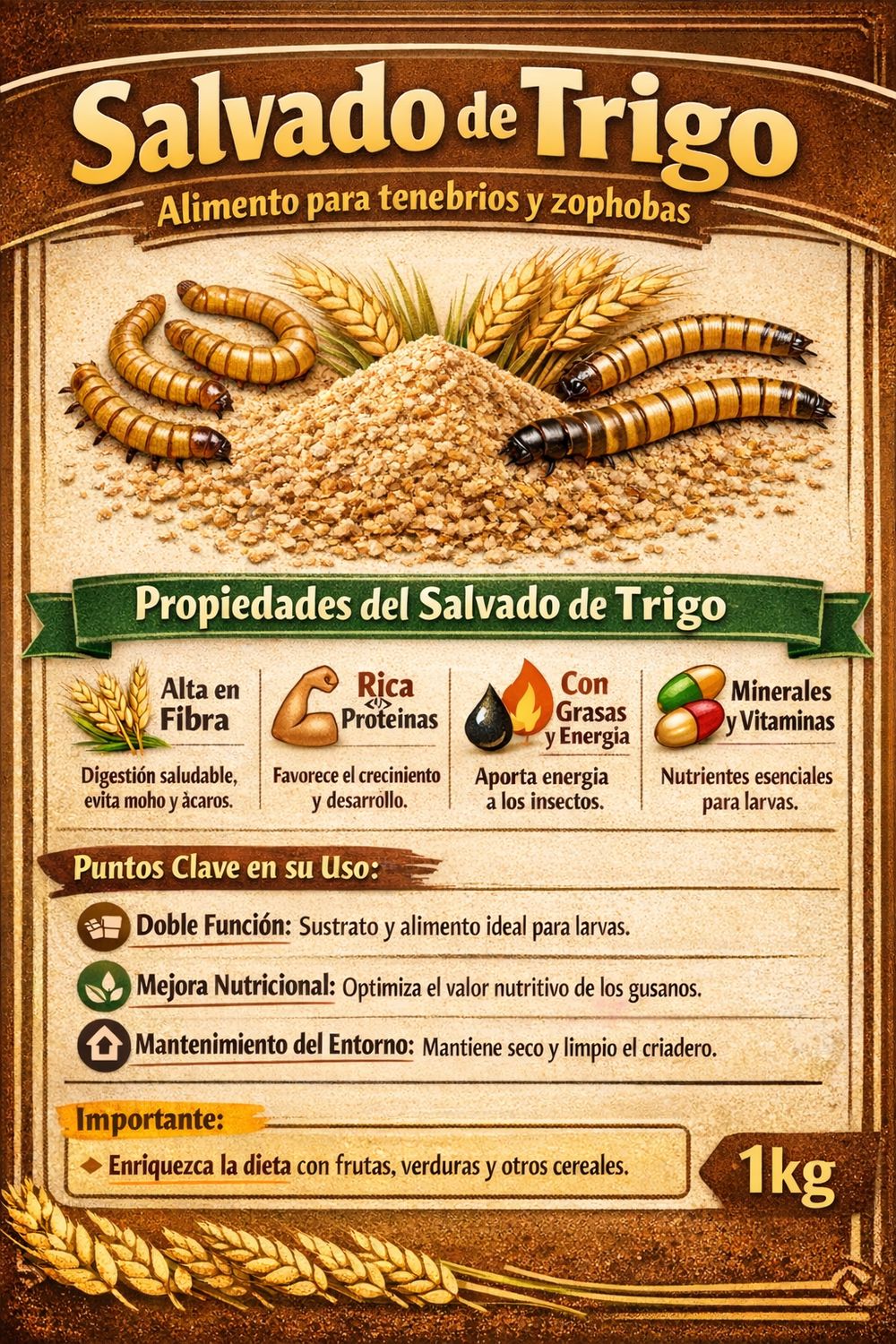 SALVADO DE TRIGO 1KG