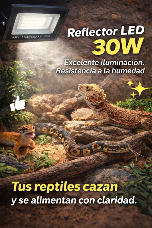 REFLECTOR LED PARA ILUMINACION 30w