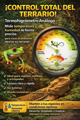 TERMO HIGROMETRO ANALOGO