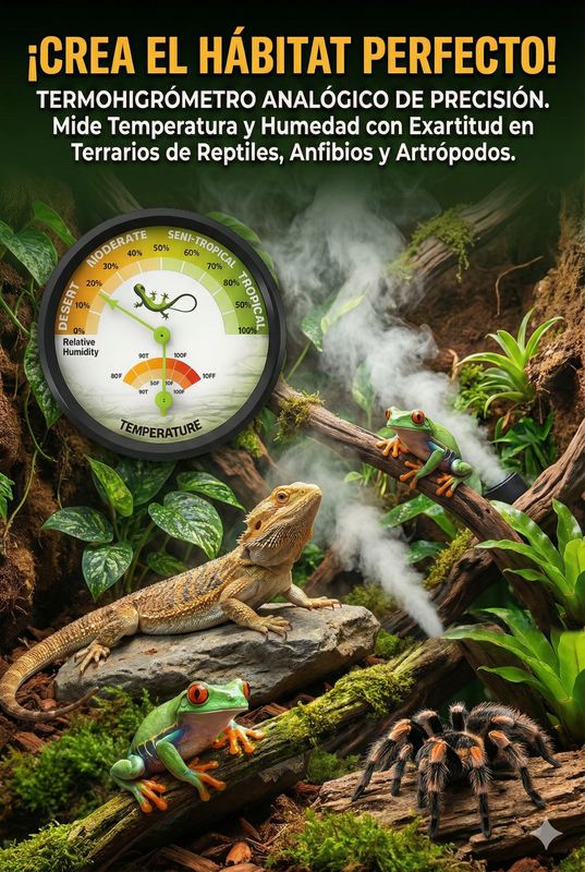TERMO HIGROMETRO ANALOGO