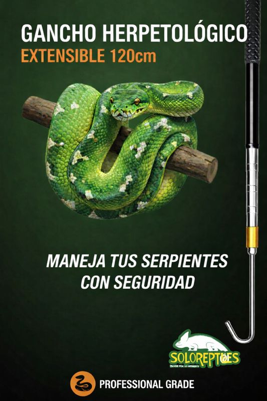 GANCHO HERPETOLOGICO EXTENSIBLE 120cm