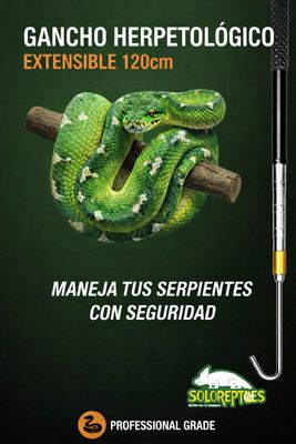 GANCHO HERPETOLOGICO EXTENSIBLE 120cm