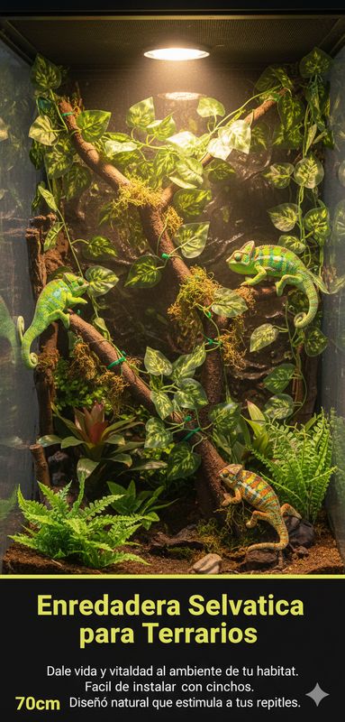 ENREDADERA SELVATICA PARA TERRARIOS