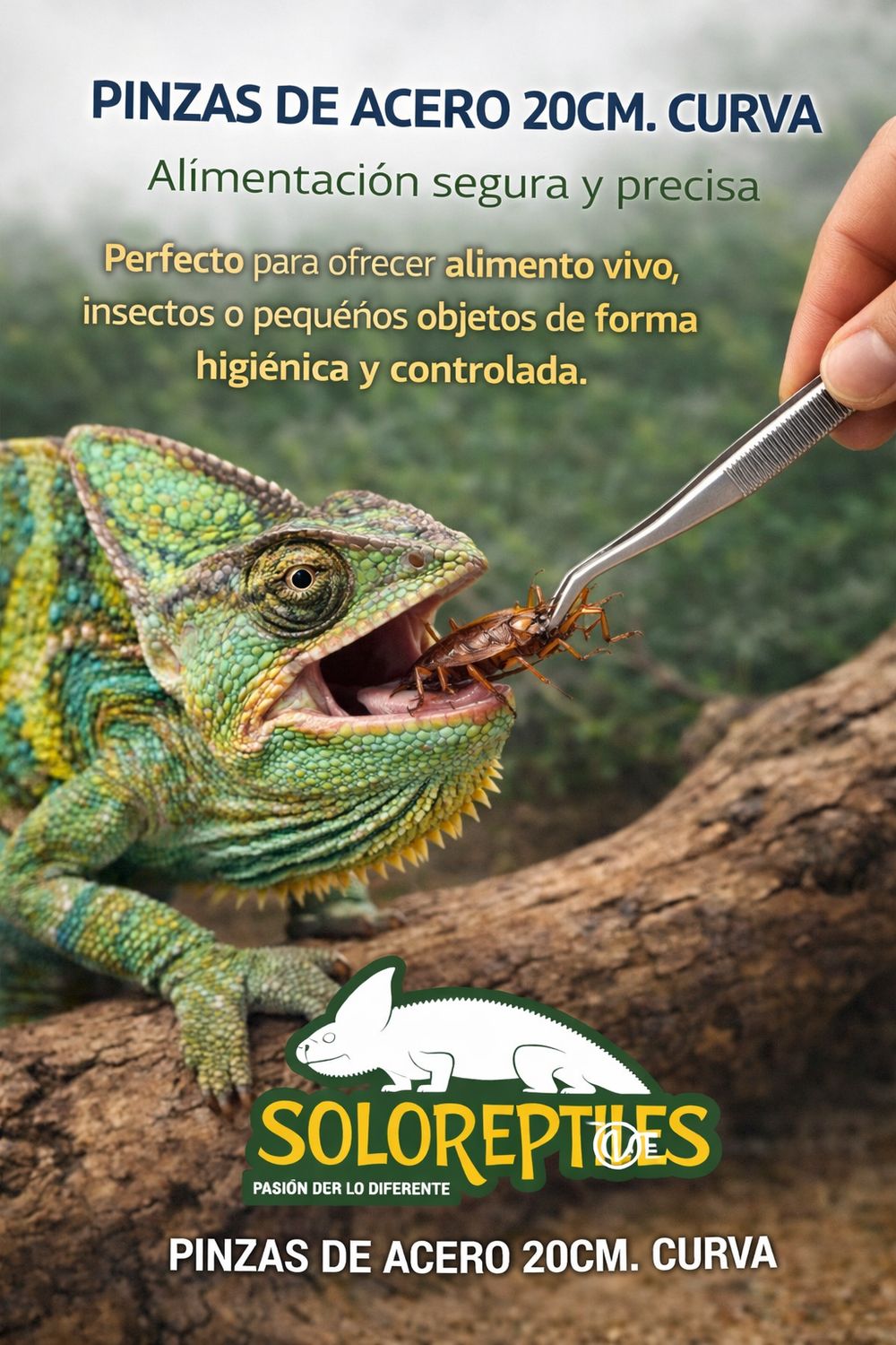 PINZAS DE ACERO 20cm. CURVAS