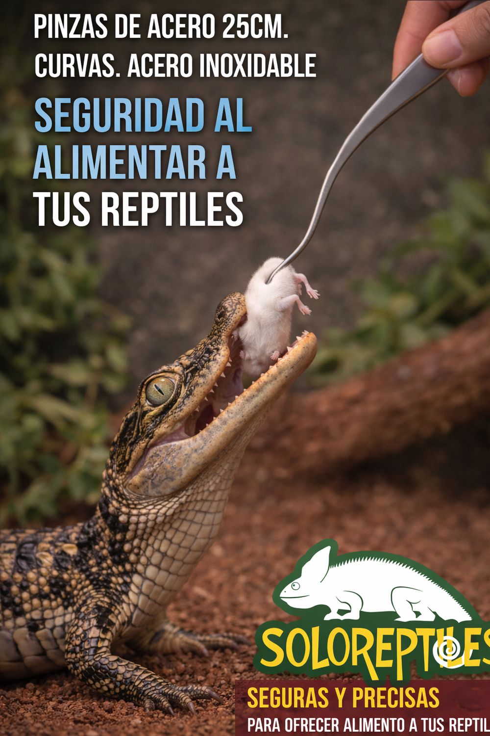 PINZAS DE ACERO 25cm. CURVAS