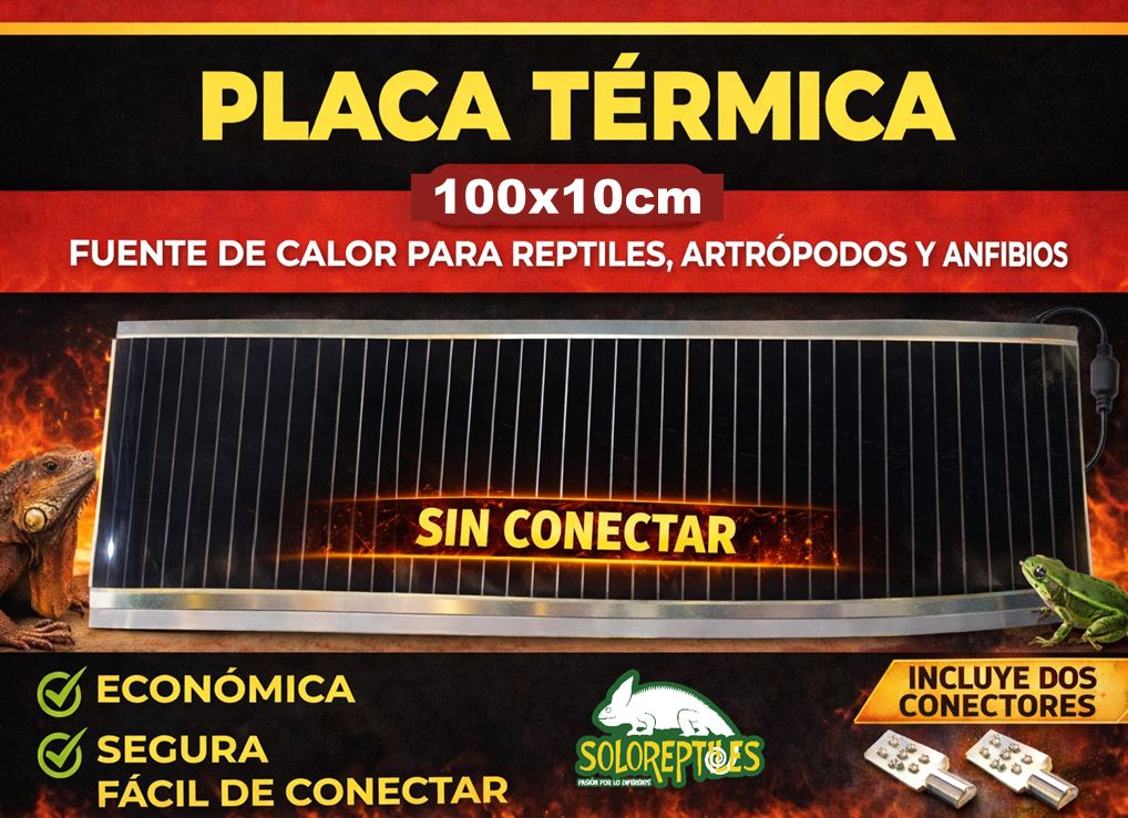PLACA TERMICA SIN CABLEAR 10X100 (1 METRO)