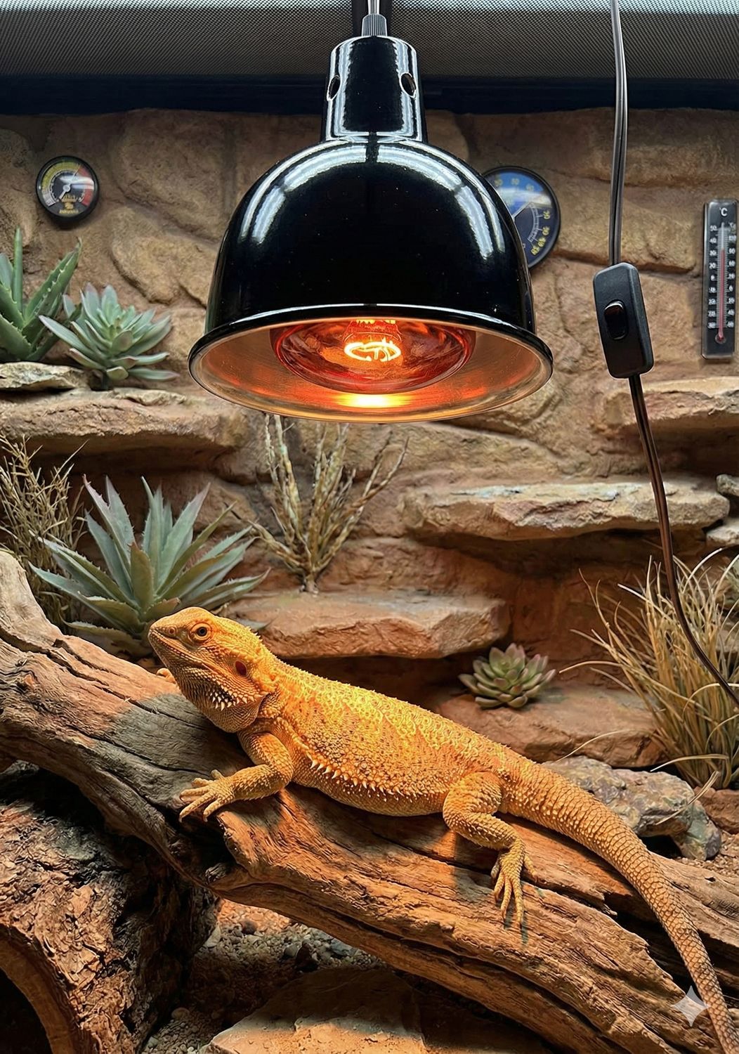 CAMPANA PORTA FOCO NACIONAL NEGRA GRANDE 16x18cm