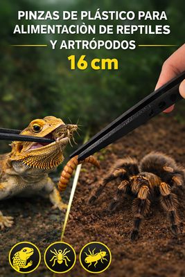 PINZAS DE PLASTICO PARA ALIMENTACION 16CM