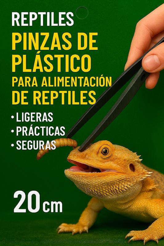 PINZAS DE PLASTICO PARA ALIMENTACION 20CM