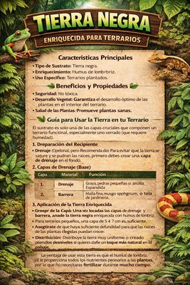 TIERRA NEGRA ENRIQUECIDA CON HUMUS DE LOMBRIZ