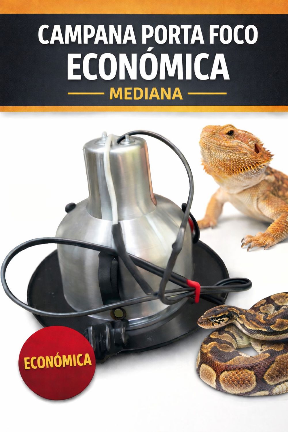CAMPANA PORTA FOCO ECONOMICA MEDIANA