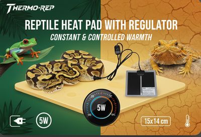 PLACA TERMICA CON REGULADOR 5W 15X14cm