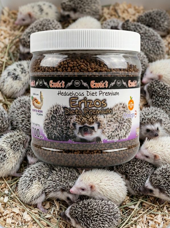 ERIZOS DIETA PREMIUM, BOMBIX MORI