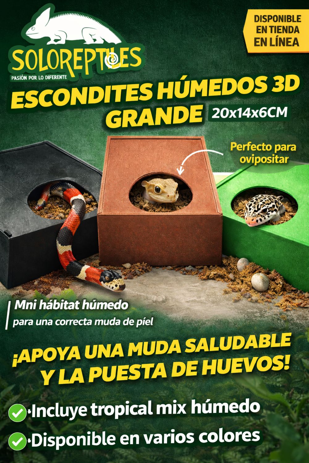 ESCONDITE HUMEDO 3D GRANDE