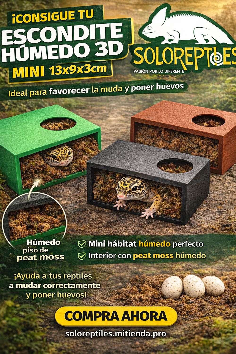 ESCONDITE HUMEDO 3D MINI