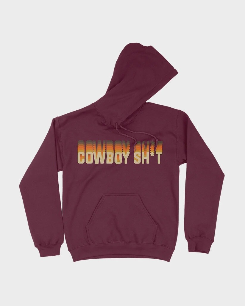 Steppin&#39; Hoodie Maroon