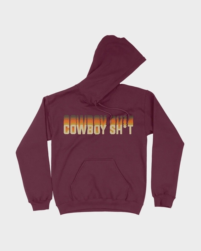 Steppin&#39; Hoodie Maroon