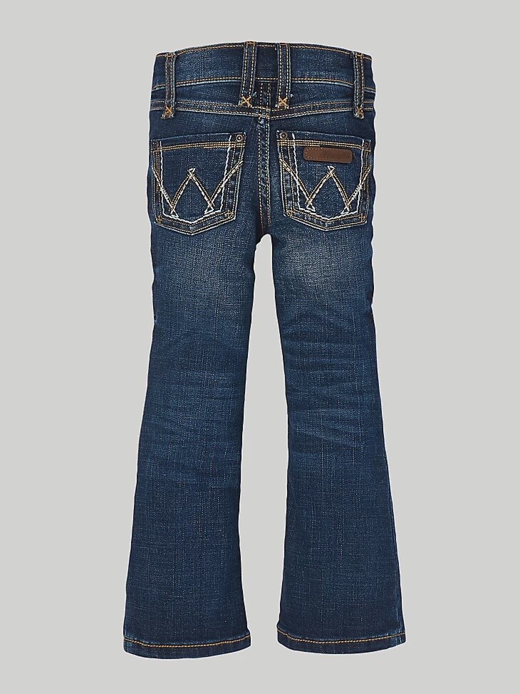 Wrangler Girl&#39;s Retro Jeans- Medium Blue