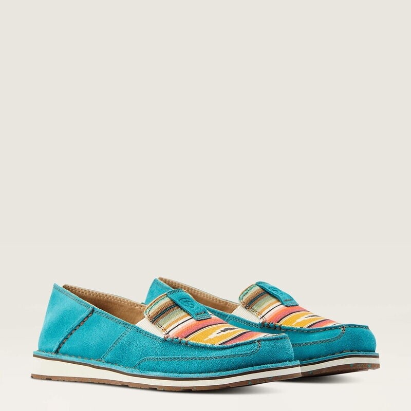 Ariat Women’s Cruiser Shoe- Teal Suede