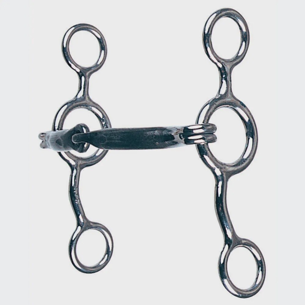 Junior Cow Horse Smooth Sweet Iron Snaffle