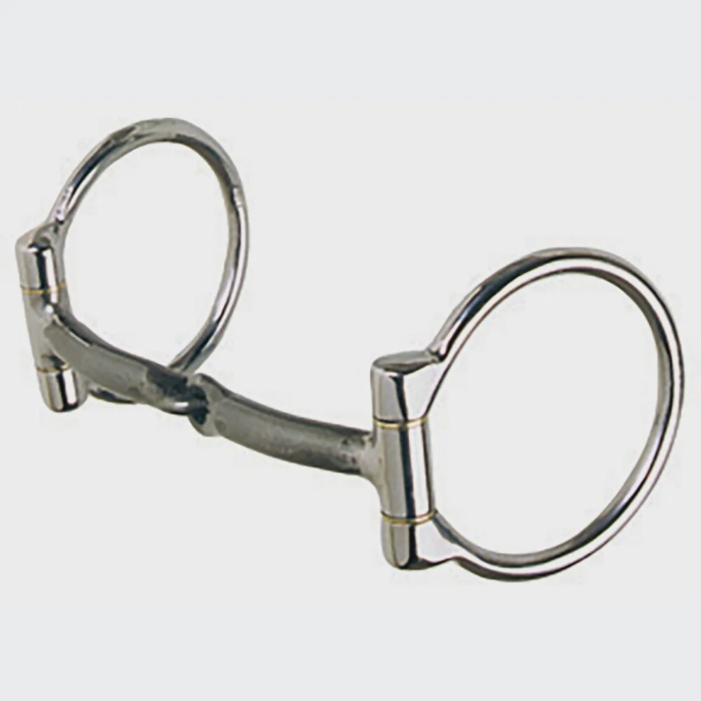 Offset D Ring Snaffle Bit