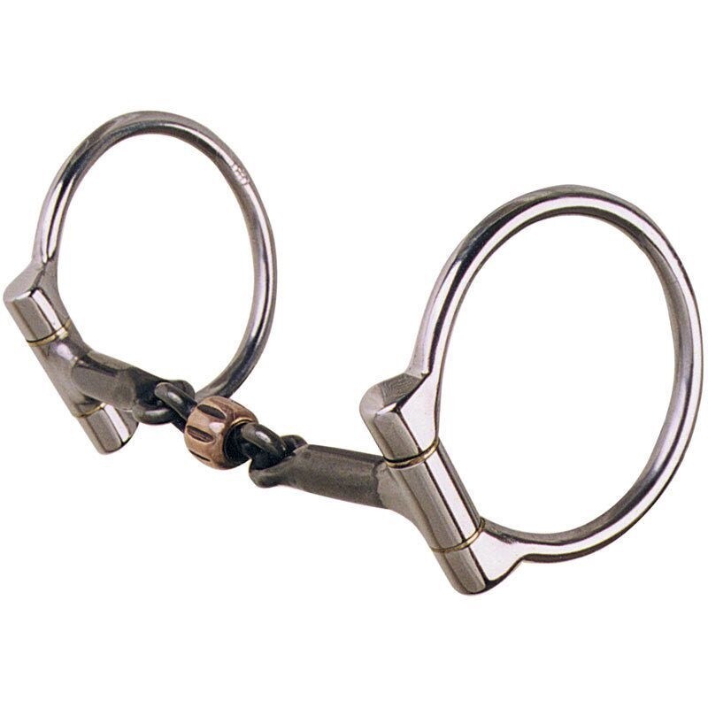 Offset Dee w/ Copper Roller Snaffle