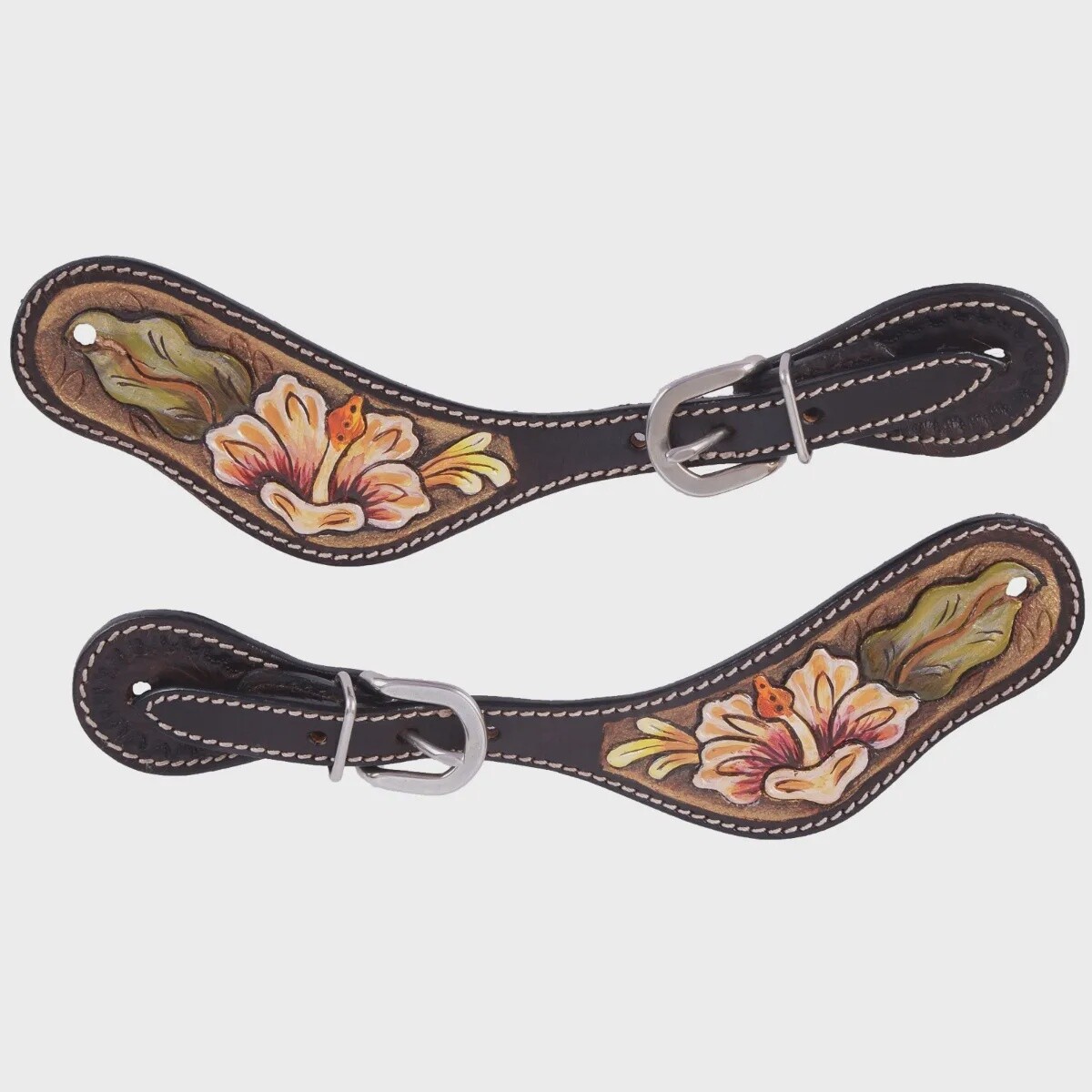 Circle Y Texas Grace Ladies/Youth Spur Straps