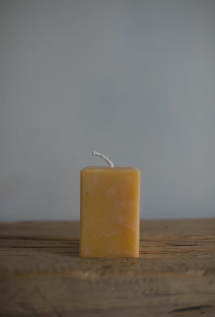Wild Hive Medium Square Pillar Candle