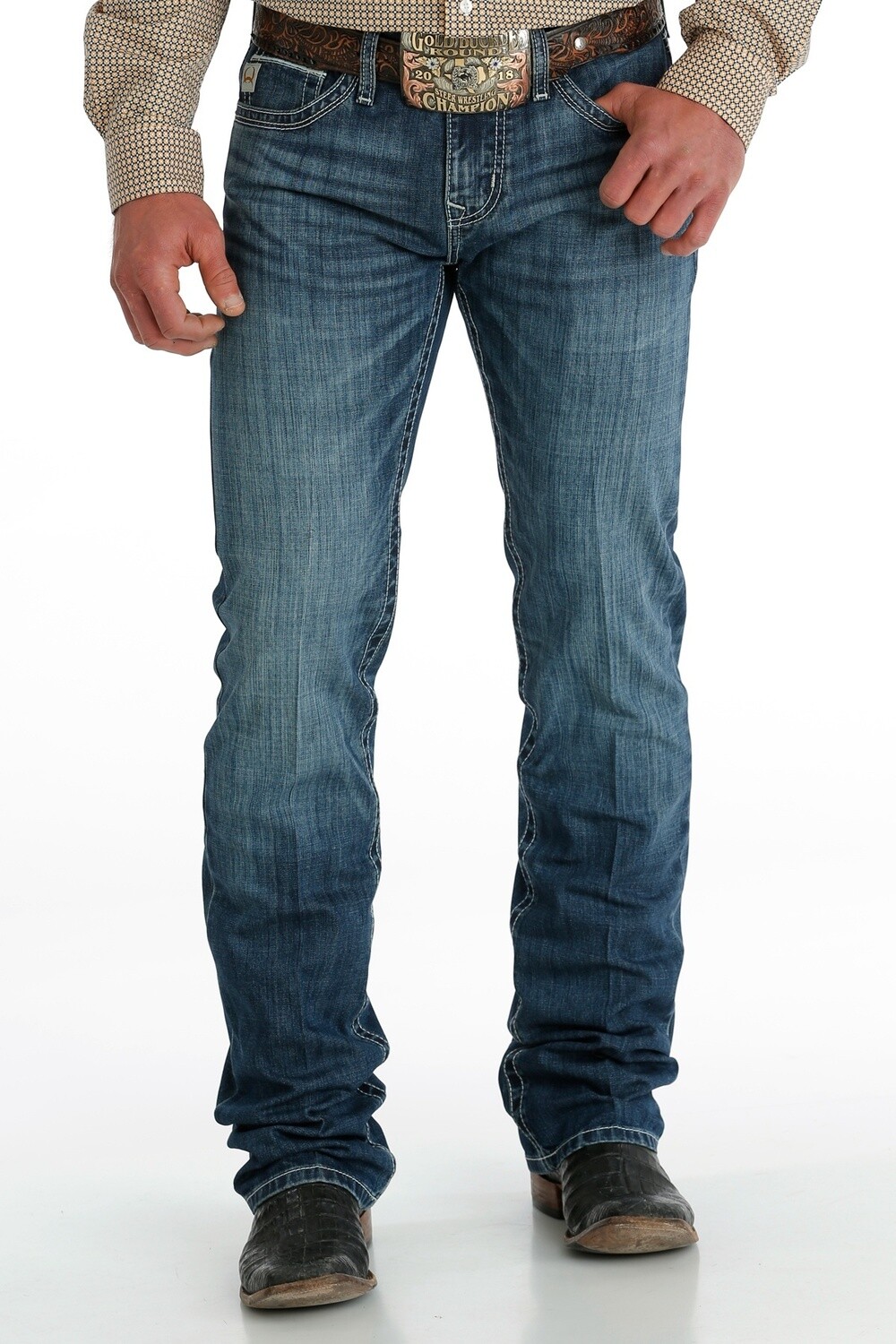 Cinch Ian Medium Stone Wash Jeans 11/23