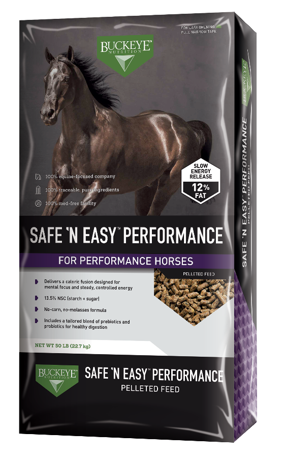 Buckeye Safe N Easy Performance Horse Pellet