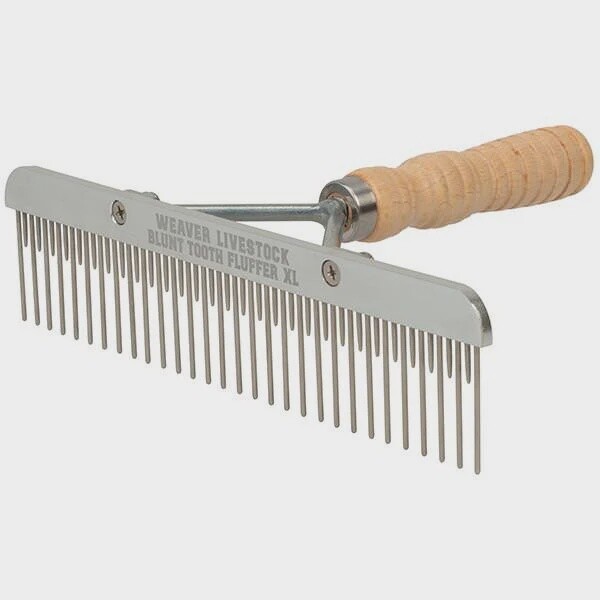 XL Blunt Fluffer Comb