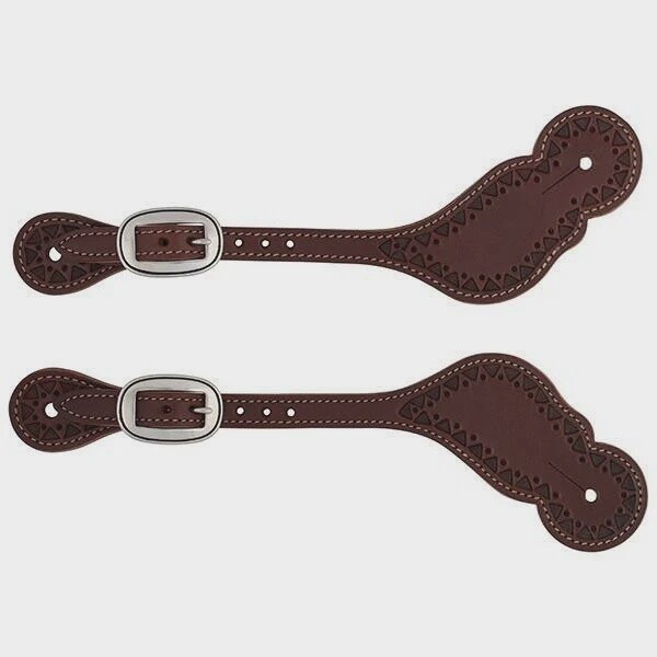 SYNERGY® MAYAN SPUR STRAPS WITH DESIGNER HARDWARE
