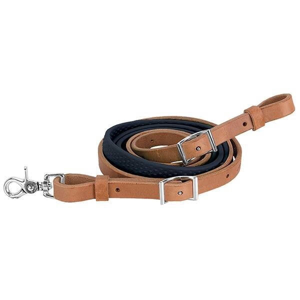 BARREL REINS WITH RUBBER GRIP