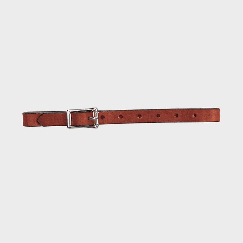 CHESTNUT BRIDLE LEATHER REPLACEMENT UPTUG, 3/4&quot; X 25&quot;