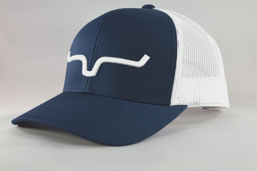 Weekly Trucker Hat-Navy/White